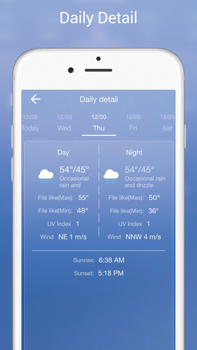 Live Weather - Weather Radar & Forecast appのおすすめ画像5