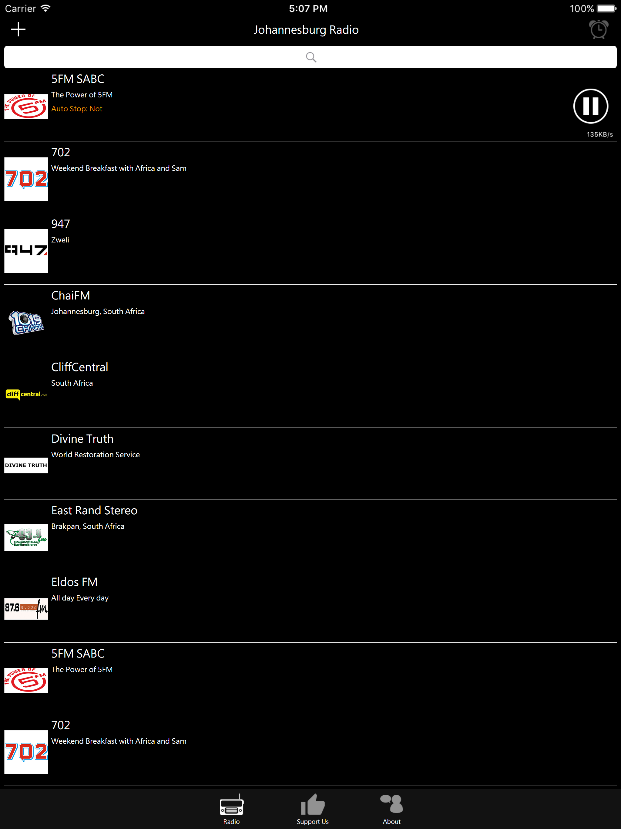 Johannesburg Radio screenshot 7