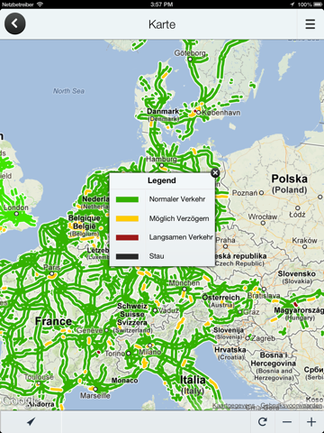 Screenshot #4 pour Bouchons Allemagne - temps réel Trafic info
