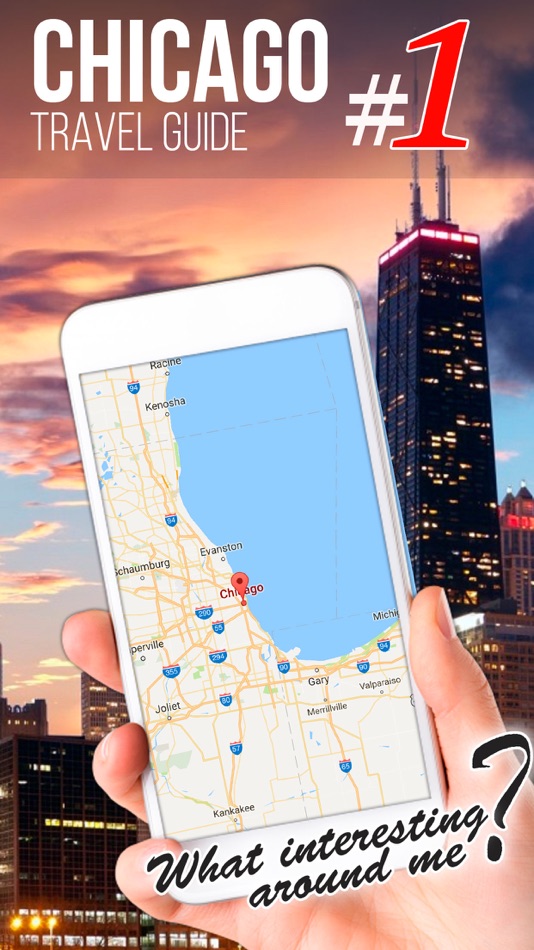 Chicago Travel Guide #1 Free city map for visitors - 1.0 - (iOS)