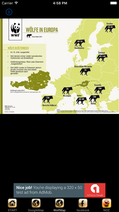 WolfApp screenshot