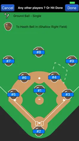 Game screenshot Amateur Baseball Scoring App hack