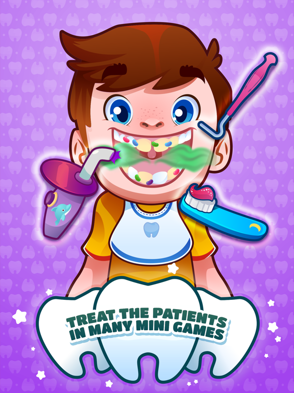 The Dentist Dream - Dr. Rabbit: Teeth Doctor Game iPad screenshot