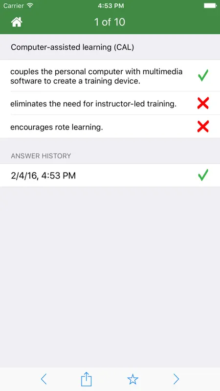 2017 FAA Test Prep - Fundamentals of Instructing screenshot 1 of 5