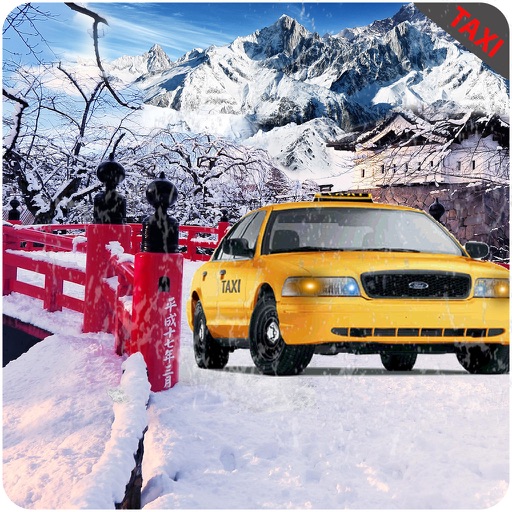 Super Snow Taxi : Simulation Taxi Driving Game icon