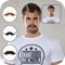 Mustache Photo Booth app helps you check how's you look in Different types of Mustache
