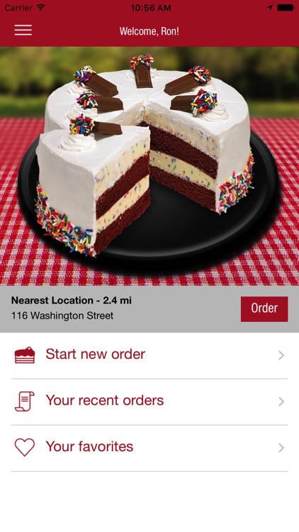 Cold Stone Cakes