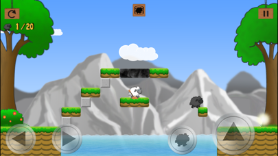 Screenshot #3 pour Clone Sheep - Jump and Run