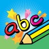 Icon Writing ABC Letters Handwriting Preschool Practice