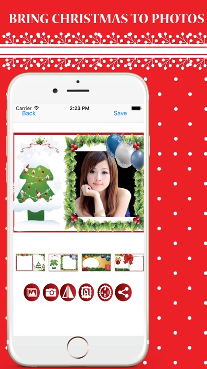 Christmas Photo Frames - Santa Stickers screenshot-4
