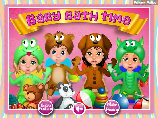 Baby Bath Time - Kids Games (Boys & Girls)のおすすめ画像1