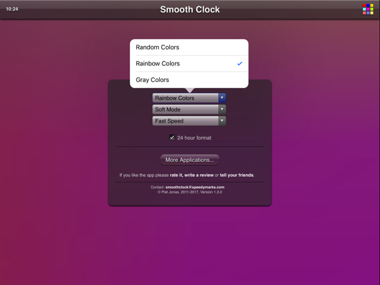 Screenshot #6 pour Smooth Clock Lite