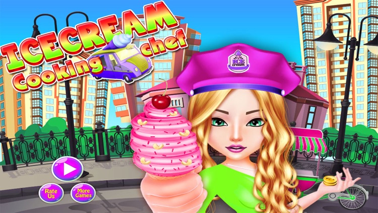 Ice Cream Kitchen Fever Cooking Games for Girls screenshot-3