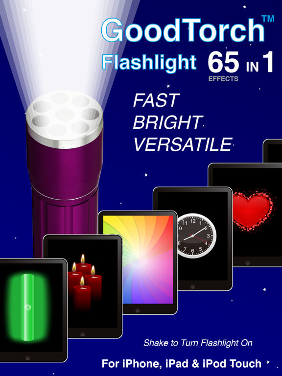 Flashlight GoodTorch iPad screenshot 1 - Utilities app