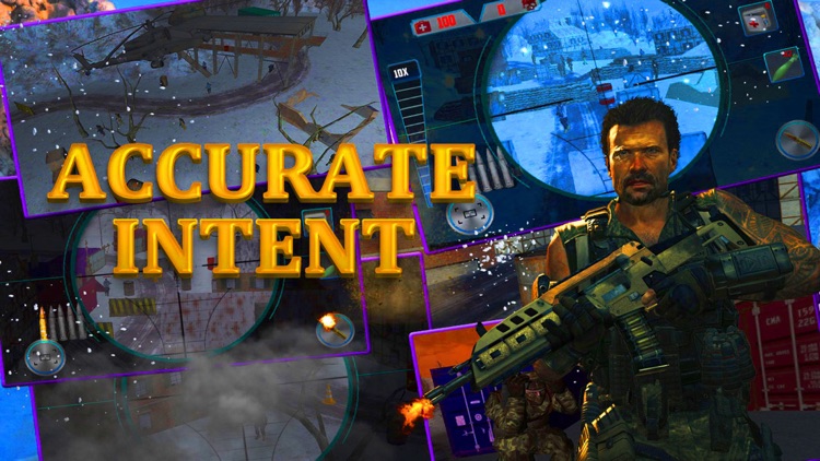 Snow Sniper Shooting 2017 : Modern army shooter 3d