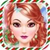 Christmas Beauty Girl Salon