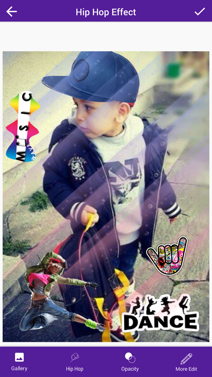 Hip Hop Camera Effect Photo Editor