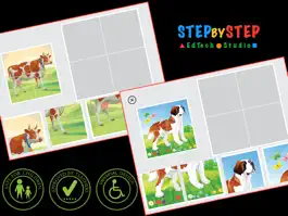 Game screenshot Animal Jigsaw - Assemble 4 pieces of a picture apk