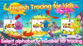 Game screenshot ABC tracing number alphabet 1st grade classroom mod apk