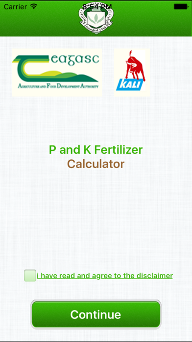 Screenshot #1 pour Fertilizer P & K Calculator