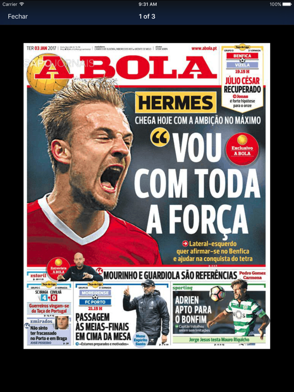 Screenshot #6 pour Notícias de Desporto