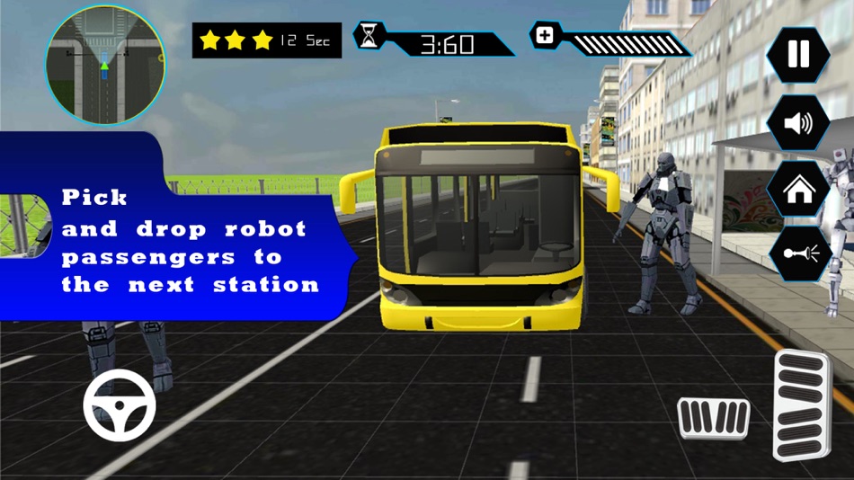 #1. Robot Passengers City Bus (iOS) 由: Mobitsolutions