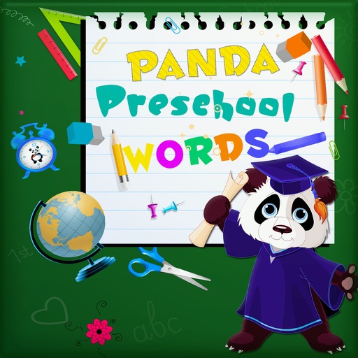 Panda Preschool Words Icon