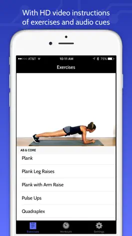 Game screenshot Ab & Core Daily Workout Trainer by FitCircuit hack