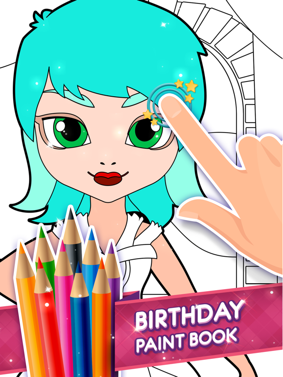 My Princess' Birthday - Create Your Own Party! iPad screenshot