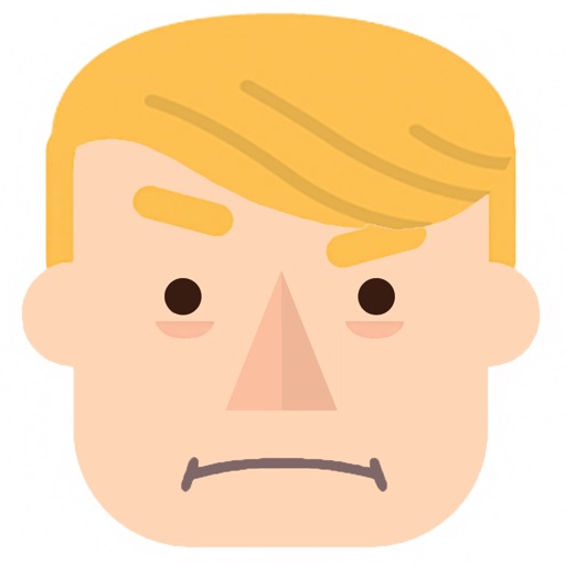 Trump Hair Flip Icon