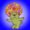 Cute Flower Bear - New Stickers!