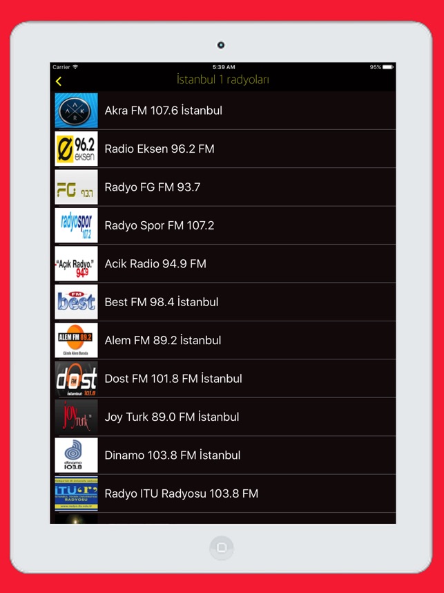 Radyo Türkiye FM - Radyolar Türkçe / Radio Canli App Store'da