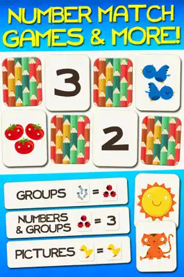Game screenshot Number Games Match Game Free Games for Kids Math mod apk