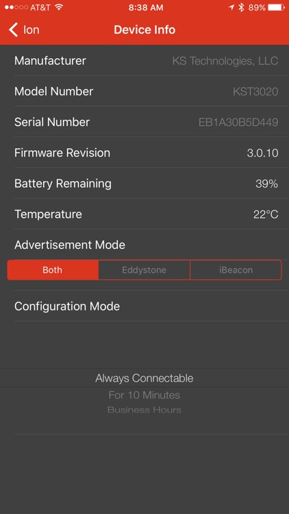 Commissioner - Configure Your Beacon Wirelessly