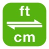 Feet to Centimeters | ft to cm icon