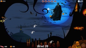 Throw Witch: Halloween Pumpkin screenshot #1 for iPhone