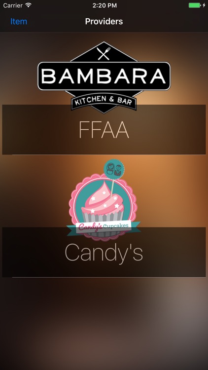 Be My Menu App