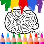 Maze Coloring BookPages Free For Kids Toddler