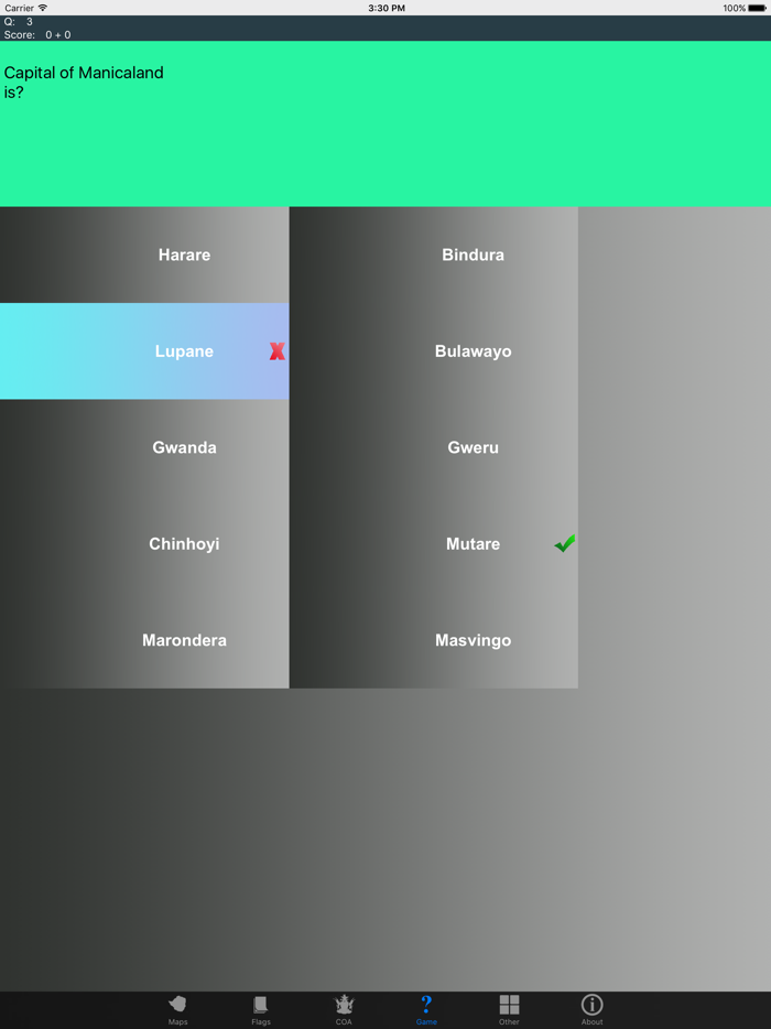 Zimbabwe Province Maps Flags and Capitals