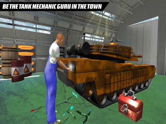 Screenshot #6 pour Militaire Tank Garage Mécanique–Reparation Atelier