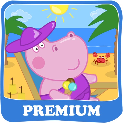 Hippo Beach Adventures. Premium iOS App