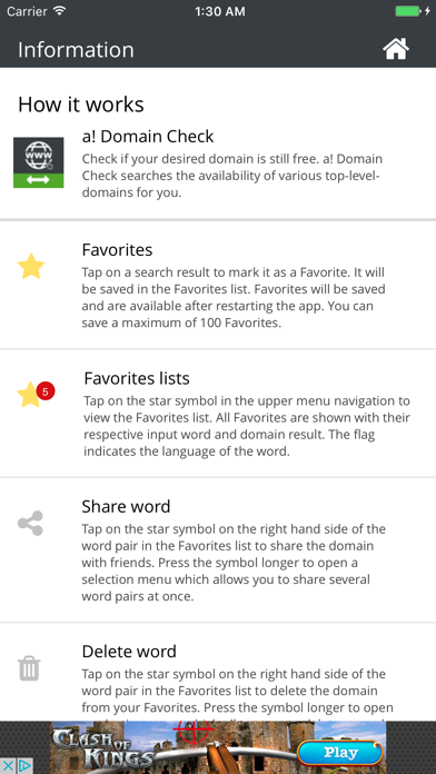App screenshot