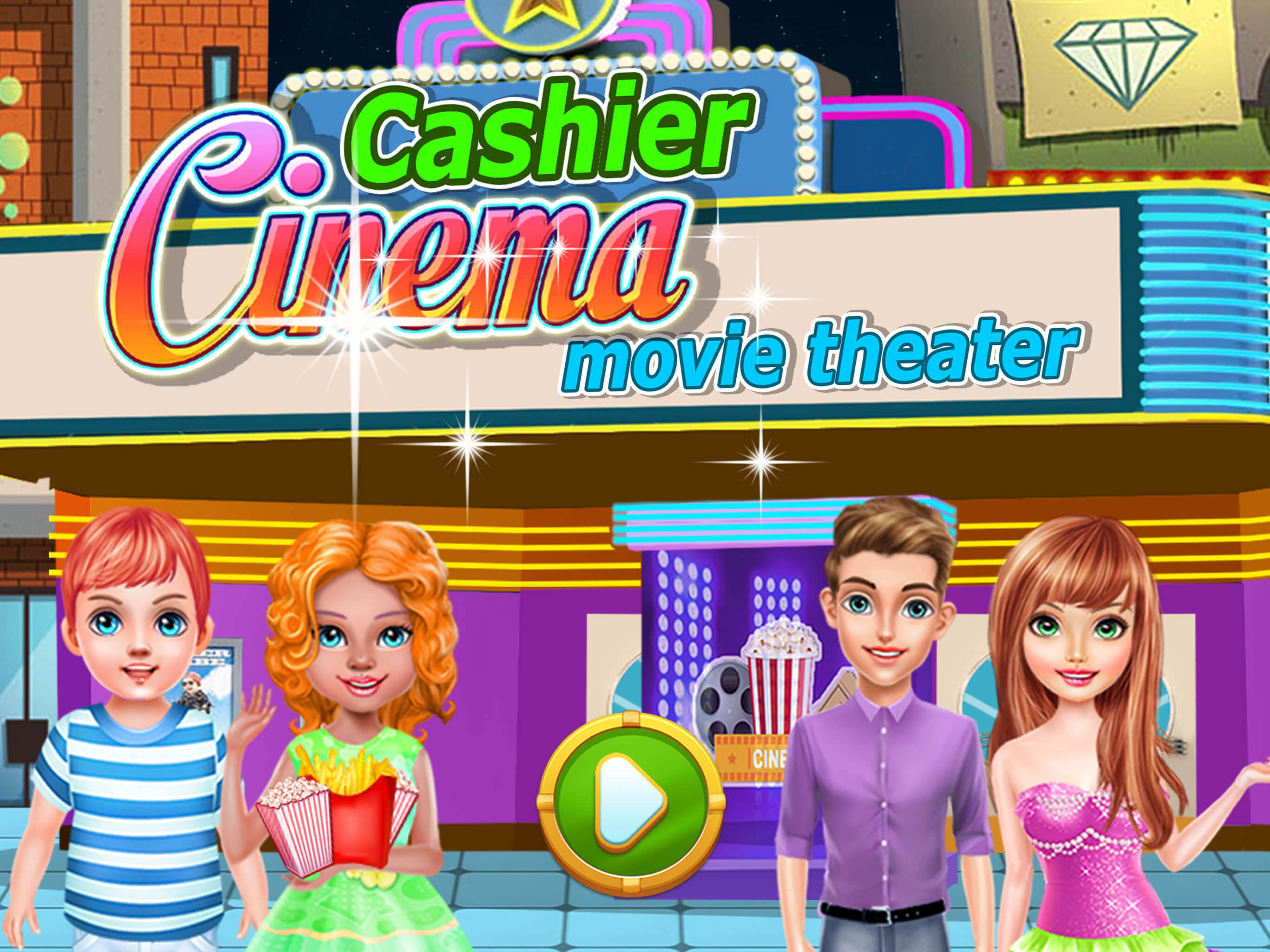 Cashier Cinema Movie Theater