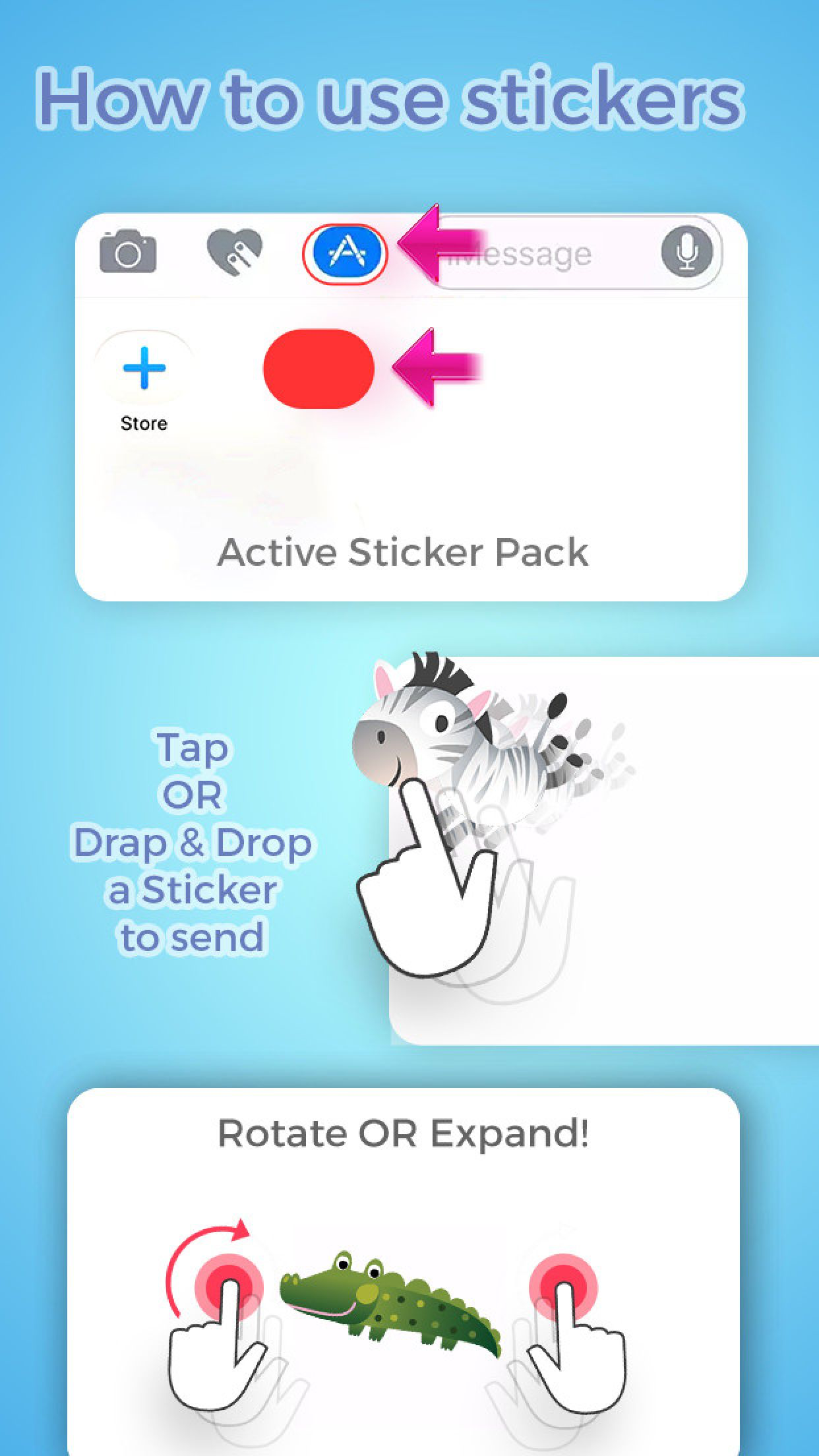 Animal Emotion Stickers