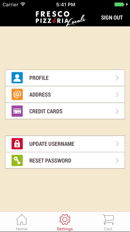 Fresco Pizzeria Locale