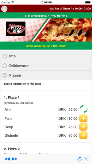 Pizza King Herning 7400(圖2)-速報App