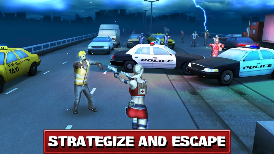 #3. Dead Route (iOS) 由: 2 Zombie Games