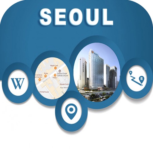 Seoul South Korea Offline City Maps Navigation icon