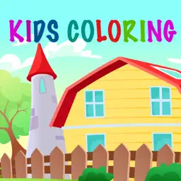 Free coloring books for Kids app icon