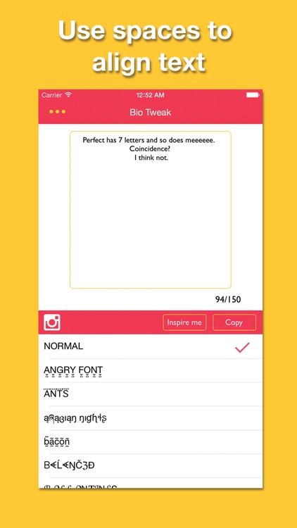 Bio Tweak - bio/profile editor for social networks